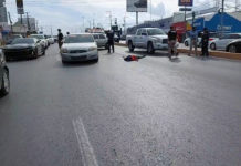 Muere persona atropellada por una unidad sobre el boulevard Hidalgo
