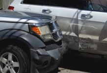 Registran accidentes viales que dejaron daños materiales