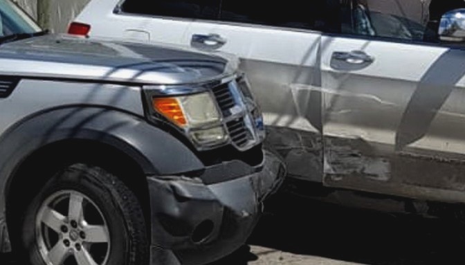Registran accidentes viales
