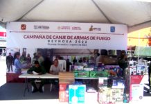 SEDENA culmina campaña de canje de armas de fuego Reynosa 2022
