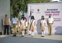 Inaugura alcaldesa el nuevo ciclo escolar 2022-2023