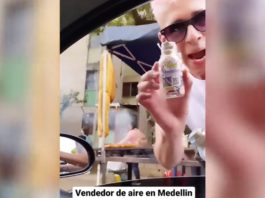 El emprendedor del siglo: vende aire embotellado ¡en dólares!
