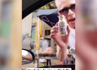 El emprendedor del siglo: vende aire embotellado ¡en dólares!