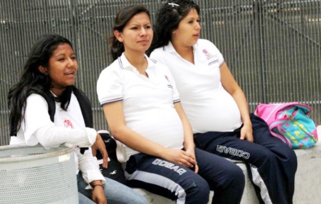 embarazos en adolescentes