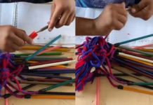 ¡Una genio! Mamá idea método para que hijo no pierda útiles escolares