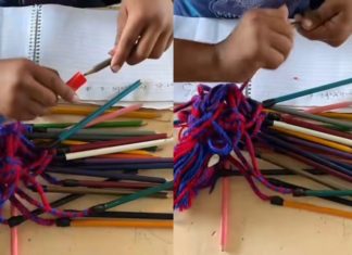 ¡Una genio! Mamá idea método para que hijo no pierda útiles escolares