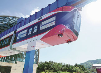 China lanza el primer ‘tren celestial’ del mundo que flota sin gastar energía