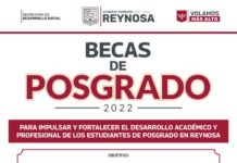 Convoca Alcalde Carlos Peña Ortiz a Becas de Posgrado 2022