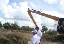 Realizan supervisión de dragado en mantos acuíferos de Reynosa