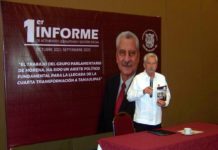 Armando Zertuche, rinde su primer informe legislativo a los ciudadanos
