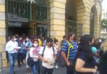 Realizan simulacros de incendio y evacuación en diferentes dependencias federales