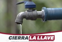 Exhorta COMAPA a usuarios a cerrar llaves de paso
