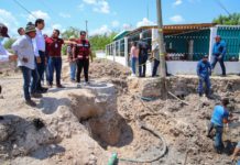 Supervisó Carlos Peña Ortiz obra de COMAPA para mejorar suministro de agua potable