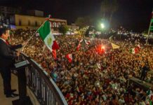 Encabezó Alcalde Mario López espectacular Grito de Independencia en Matamoros