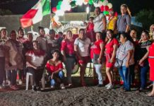 Mujeres emprendedoras del Sector 1 de Higuerillas crean tianguis nocturno