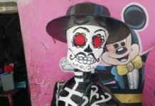Catrinas adelantan la tradición