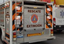 Bomberos acuden a llamado de incendio en vivienda