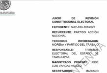 Magistrado del Tribunal Federal valida triunfo de Américo