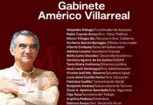Américo Villarreal da a conocer gabinete de su próximo gobierno estatal