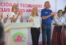 Entregan Chucho Nader y Aída Féres Techumbre en Casa Club del Adulto Activo
