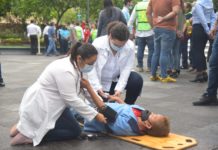 Realizan con Éxito Simulacro en Palacio Municipal de Tampico