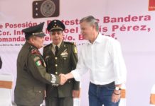 Asiste Chucho Nader a Cambio de Mando en el 15vo. Batallón de Infantería