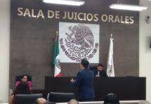 Estudiantes de la UAT realizaron la simulación de un juicio en el nuevo sistema de Justicia Laboral