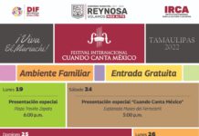 Invita Gobierno de Reynosa a presentación especial de mariachi en colonia B. Juárez