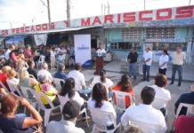 Inicia Chucho Nader Construcción de Nuevo Mercado de Mariscos La Puntilla