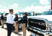 Entrega Gobernador Francisco Cabeza de Vaca unidades a la Fiscalía General de Justicia de Tamaulipas