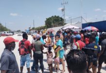 Trasladan a migrante haitiano tras lesionarse o ser lesionado con arma blanca