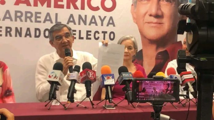 américo y su esposa