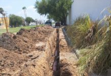 Rehabilita COMAPA de Reynosa drenaje sanitario en la colonia Valle Alto