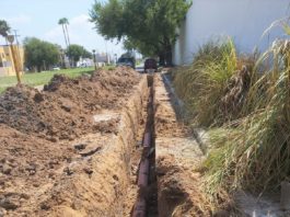 Rehabilita COMAPA de Reynosa drenaje sanitario en la colonia Valle Alto