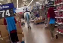 ¡Dime vaquero! Hombre entra a supermercado montado en caballo