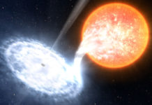 Encuentran una estrella similar al Sol que orbita un agujero negro cercano