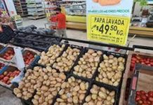 Carestía a todo lo que da, papa a 50 pesos y huevo a 90