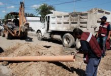 Atiende COMAPA Reynosa caído en la Narciso Mendoza