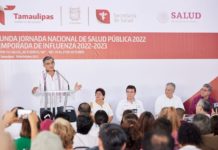 Activa Gobernador segunda Jornada Nacional de Salud Pública en Tamaulipas.