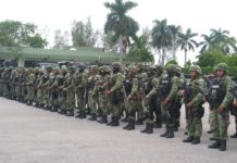 Arriban más de 420 militares a Tamaulipas de la “Fuerza de Tarea Conjunta México”