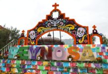 Invita Gobierno de Reynosa a visitar Monumental Altar de Día de Muertos