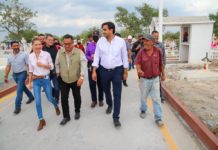 Verificó Alcalde Carlos Peña Ortiz rehabilitación del panteón municipal