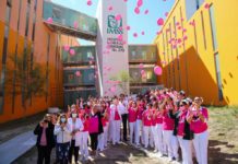 Conmemoró Alcalde Carlos Peña Ortiz Lucha contra el Cáncer con personal del IMSS-270