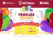 Festejará Gobierno de Reynosa Cumpleaños del Mes para niños de septiembre y octubre