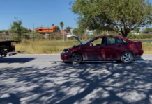 Accidente vial deja una persona lesionada y daños en la Ribereña