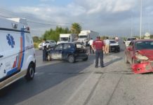 Aparatosos accidentes viales dejan daños y personas lesionadas