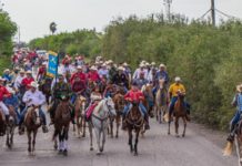 Con éxito se realiza en Matamoros Cabalgata Cívico-Militar “La Gran Fuerza de México”
