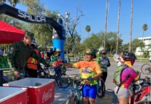 Asisten a rodada ciclista en Campo Militar