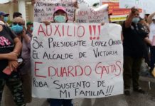 Piden a AMLO y AVA apoyo ante presunto despido injustificado de alcalde de Cd. Victoria