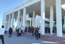 Blindan recintos en donde estará el Gobernador de Tamaulipas, Américo Villarreal Anaya